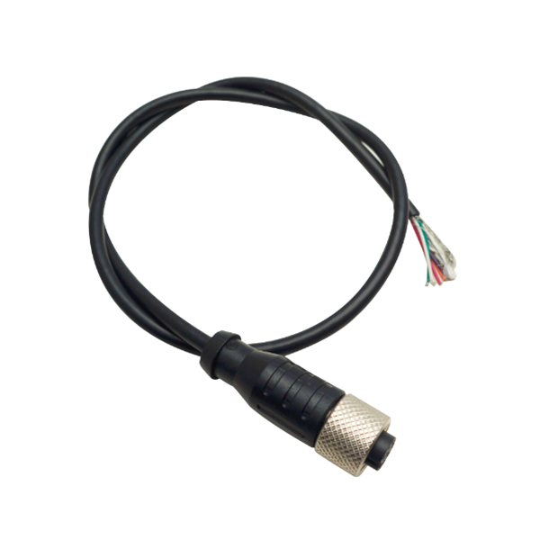 M12 waterproof cable female connector